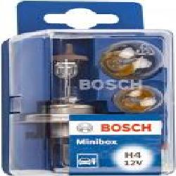 Лампа галогенная Bosch Minibox H4 (1987301101) 12 В 4 шт