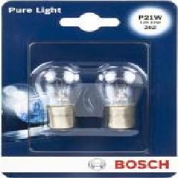 Лампа галогенная Bosch Pure Light (1987301017) P21W 12 В 21 Вт 2 шт