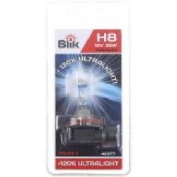 Лампа галогенная BLIK 42377 Ultralight +120% H8 PGJ19-1 12 В 35 Вт 1 шт