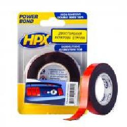 Двухсторонняя автомобильная клейкая лента HPX Power Bond HAS024 12x1,1 мм 2 м черный