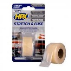 Силиконовая вулканизирующая лента HPX Stretch&Fuse SI2503 25x0,5 мм 3 м прозрачный