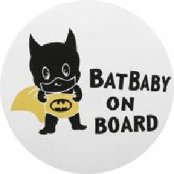 Наклейка TERRAPLUS BatBaby on board