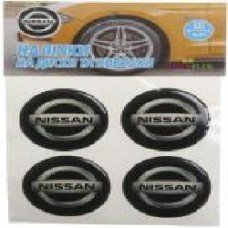 Наклейка TERRAPLUS на колпаки и диски Nissan 60 мм