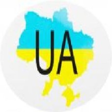 Наклейка Украина UA