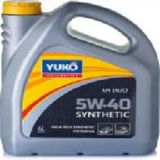 Моторное масло YUKO SYNTHETIC 5W-40 4 л