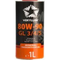 Масло трансмиссионное Verylube 80W-90 GL 3/4/5 80W-90 1 л(ХВ 20176)