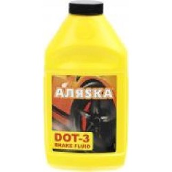 Тормозная жидкость Аляsка DOT-3 0,4 л