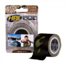 Камуфляжная армированная лента HPX Camo 50 мм 0,3 мм 5 м хаки