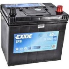 Аккумулятор автомобильный EXIDE Start-Stop EFB 60Ah 520A 12V «+' справа (EL604)