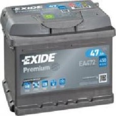 Аккумулятор автомобильный EXIDE Premium EA472 47Ah 450A 12V «+' справа (EA472)