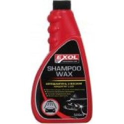 Автошампунь для ручной мойки EXOL Shampoo WAX концентрат – 1:200 мл500