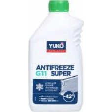 Антифриз YUKO Antifreeze Super G11 - 42 1 л 1 кг зеленый