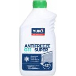 Антифриз YUKO Antifreeze Super G11 - 42 1 л 1 кг зеленый