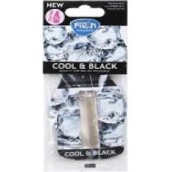 Ароматизатор подвесной FRESHWAY So Fresh Ampule (Черный лед) Cool & Black 4,5 мл