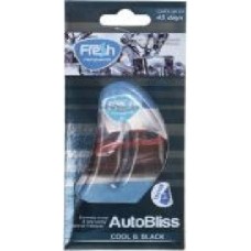 Ароматизатор подвесной FRESHWAY AutoBliss Cool and Black 8 мл