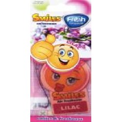 Ароматизатор подвесной FRESHWAY Smiles Dry Lilac Сирень