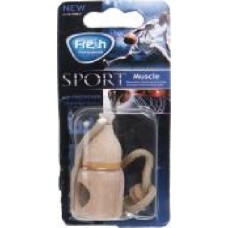 Ароматизатор подвесной FRESHWAY Sport Wood (Сила) Muscle 5 мл