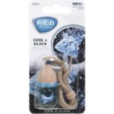 Ароматизатор подвесной FRESHWAY Wood Blister Cool & Black 5 мл