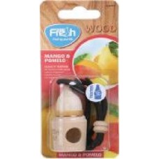 Ароматизатор подвесной FRESHWAY Wood Blister Mango and Pomelo 5 мл