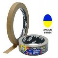 Лента малярная CARBON TAPE коричневая 120 градусов 19 мм x 25 м