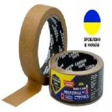 Лента малярная CARBON TAPE коричневая 120 градусов 38 мм x 25 м