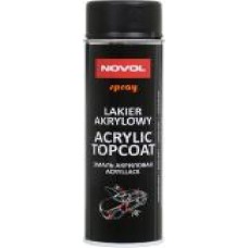 Эмаль акриловая Acryl Topcoat NOVOL 500 мл 34352 Черная матовая