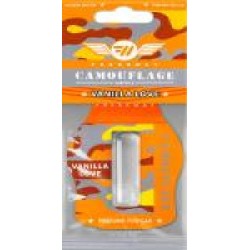 Ароматизатор подвесной FRESHWAY Camouflage Ampule (Ванильная Любовь) VANILLA LOVE 4,5 мл