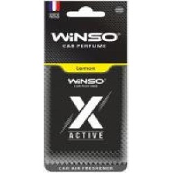 Ароматизатор подвесной WINSO X Active Card Lemon