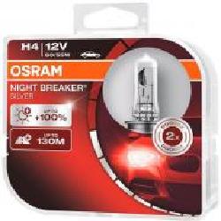 Лампа галогенная Osram Night Breaker Silver +100 (64210NBS ) 10X2 HardDuopet H7 PX29t 12 В 55 Вт 2 шт 3950