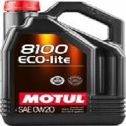 Моторное масло Motul 8100 Eco-lite SAE 0W-20 5 л (108536)