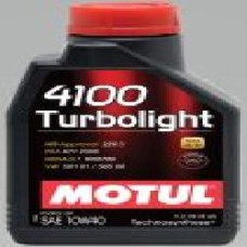 Моторное масло Motul 4100 Turbolight SAE 10W-40 1 л (108644)