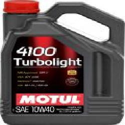 Моторное масло Motul 4100 Turbolight SAE 10W-40 5 л (108645)