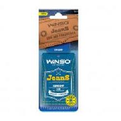 Ароматизатор подвесной WINSO Jeans 537570 Sport 76 мл