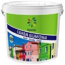 Краска резиновая COLORINA мат белый 1,2 кг