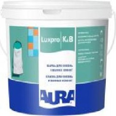 Краска акрилатная водоэмульсионная Aura® Luxpro K&B полумат белый 2,5 л