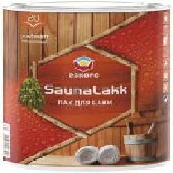 Лак для бани Saunalakk Eskaro полумат 0,95 л