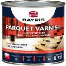 Лак паркетный Parquet Varnish Bayris полумат бесцветный 0,75 л