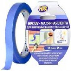 Лента малярная HPX UV для фасадных работ 19 мм x 25 м MU1925