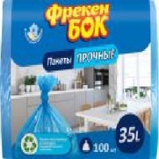 Мешки для бытового мусора Фрекен Бок крепкие 35 л 100 шт. (4820048480727)