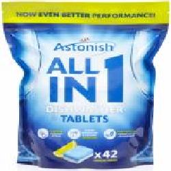 Таблетки для ПММ Astonish All in 1 42 шт.