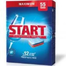 Таблетки для ПММ START Maximum 12 Actions in One 55 шт.