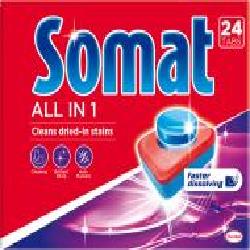 Таблетки для ПММ Somat All in one М 24 шт.