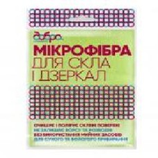 Салфетка для стекла Добра господарочка 30х30 см см 1 шт./уп. / желтый