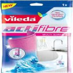 Салфетка Vileda Actifibre 32х28 см 1 шт./уп. / фиолетовый