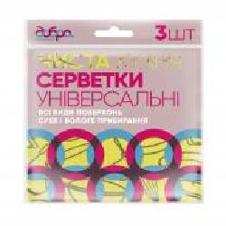 Набор салфеток Добра господарочка 35х35 см 3 шт./уп. разноцветный