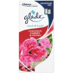 Сменный баллончик для микроспреем Glade Пион и сочные ягоды 10 мл