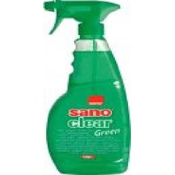 Средство моющее для стекла и зеркал Sano Clear Green 1л