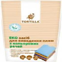 Пятновыводитель TORTILLA Эко для цветного белья 200 мл