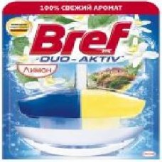 Блок с чистящим средством Bref Duo-Aktiv Лимон с корзинкой