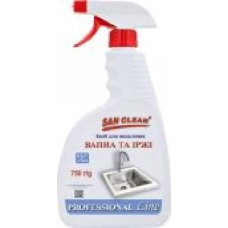 Средство SAN CLEAN PROF Line для удаления извести и ржавчины 0,75 л